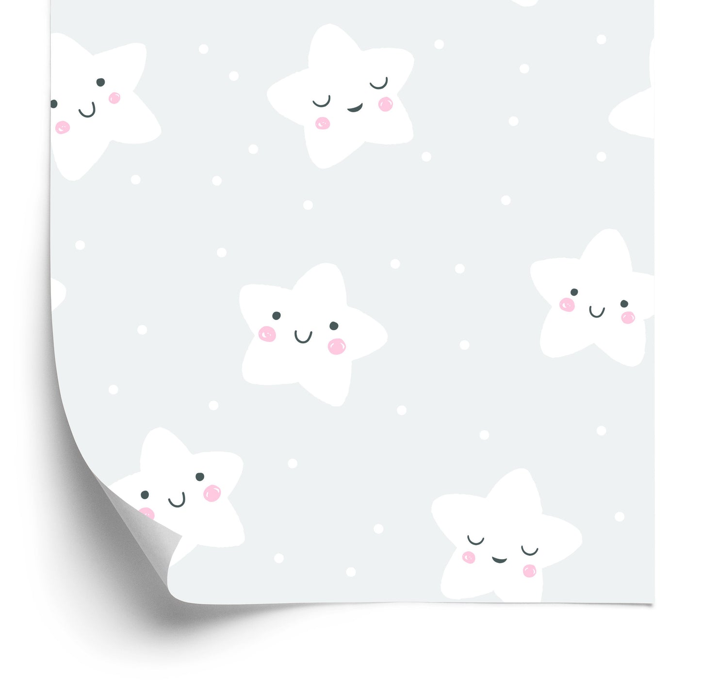 Wallpaper Smiling And Sleeping Stars
