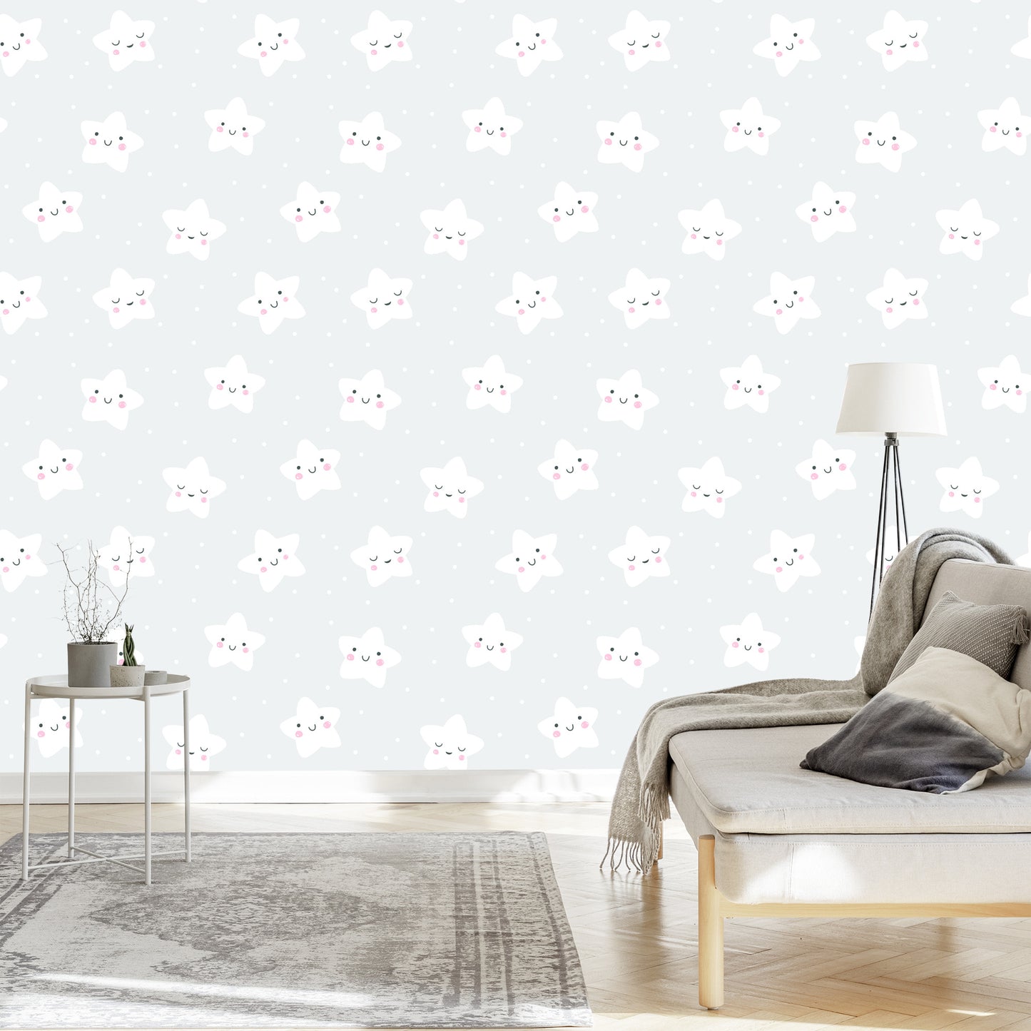 Wallpaper Smiling And Sleeping Stars