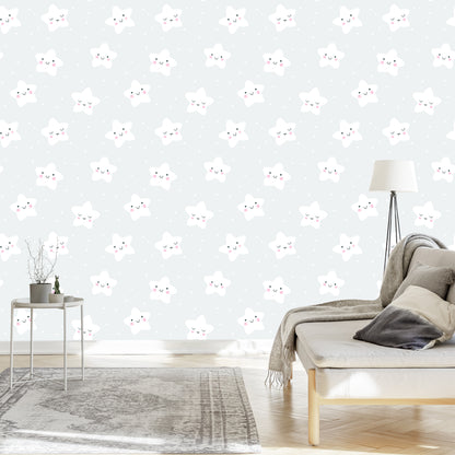 Wallpaper Smiling And Sleeping Stars