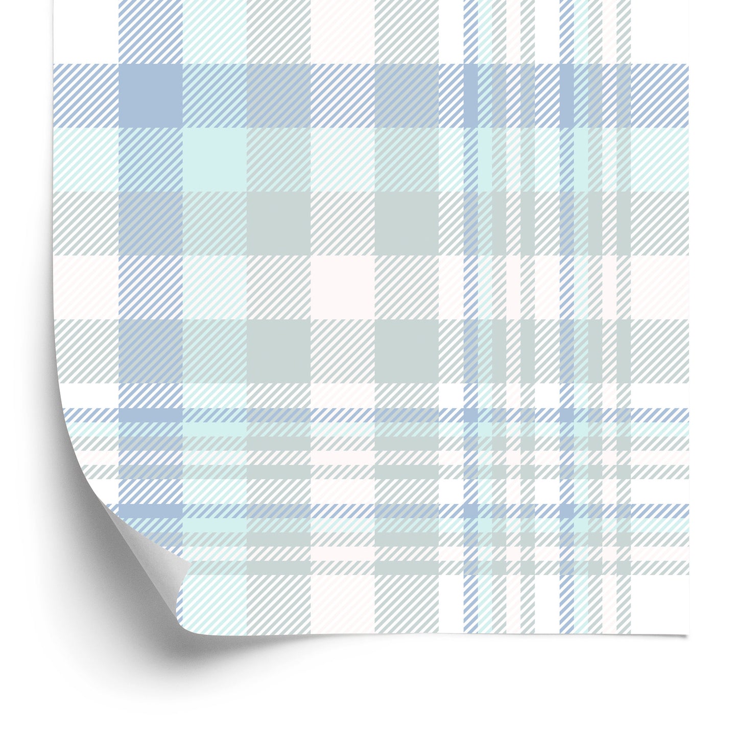 Wallpaper Modern Checked Pattern