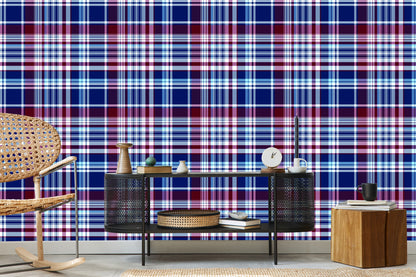 Wallpaper Checked Modern, Geometric