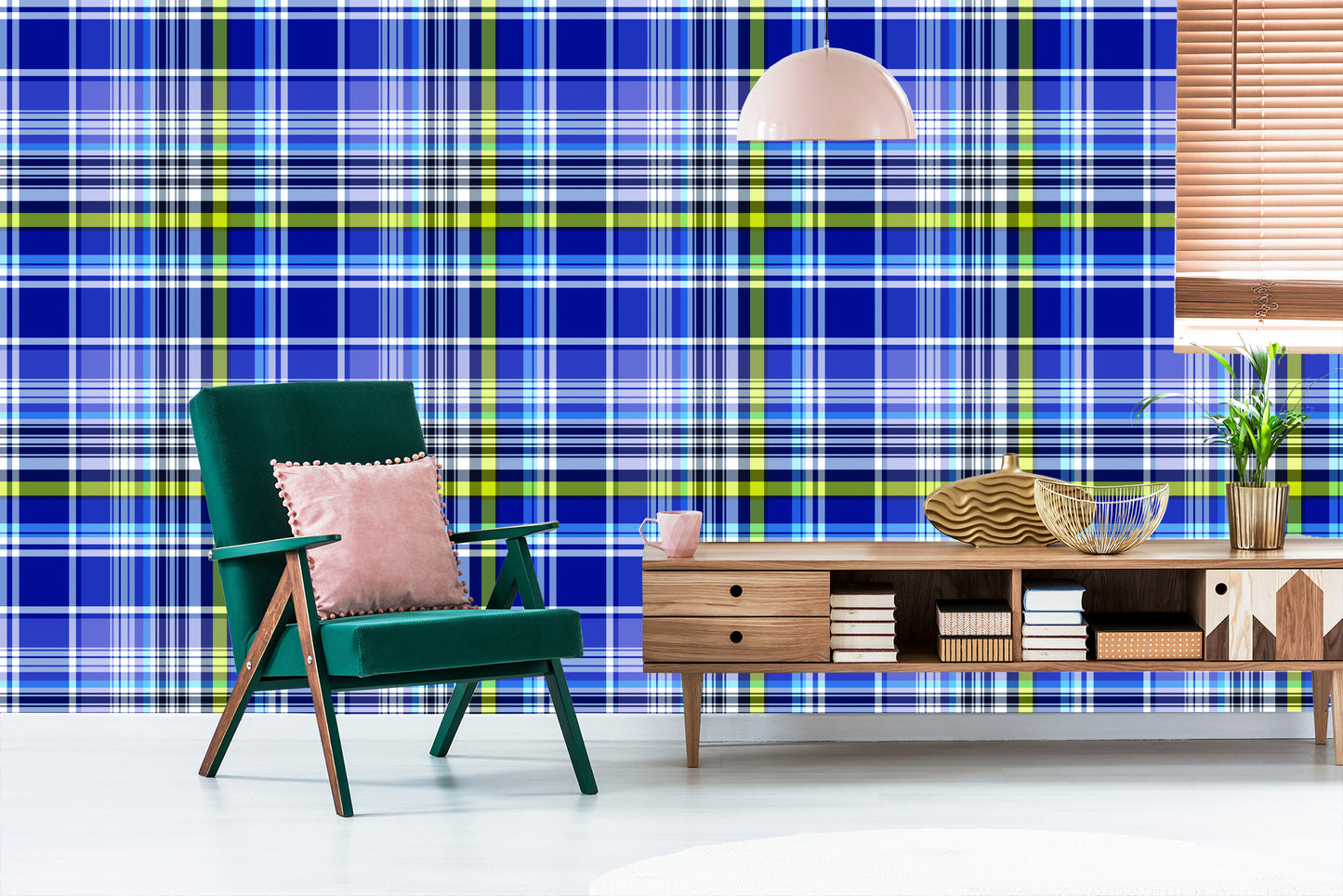 Wallpaper Checkend, Modern Pattern