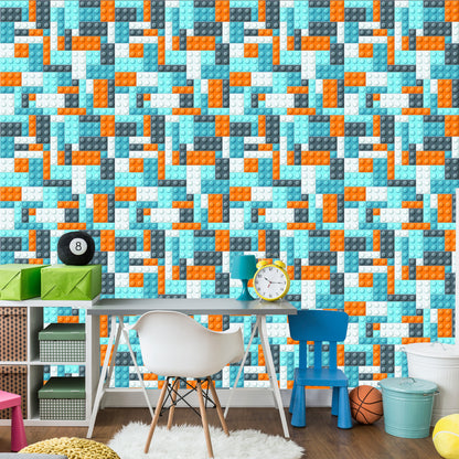 Wallpaper Colorful Building Blocks
