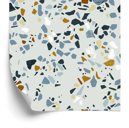 Wallpaper Colorful Terazzo