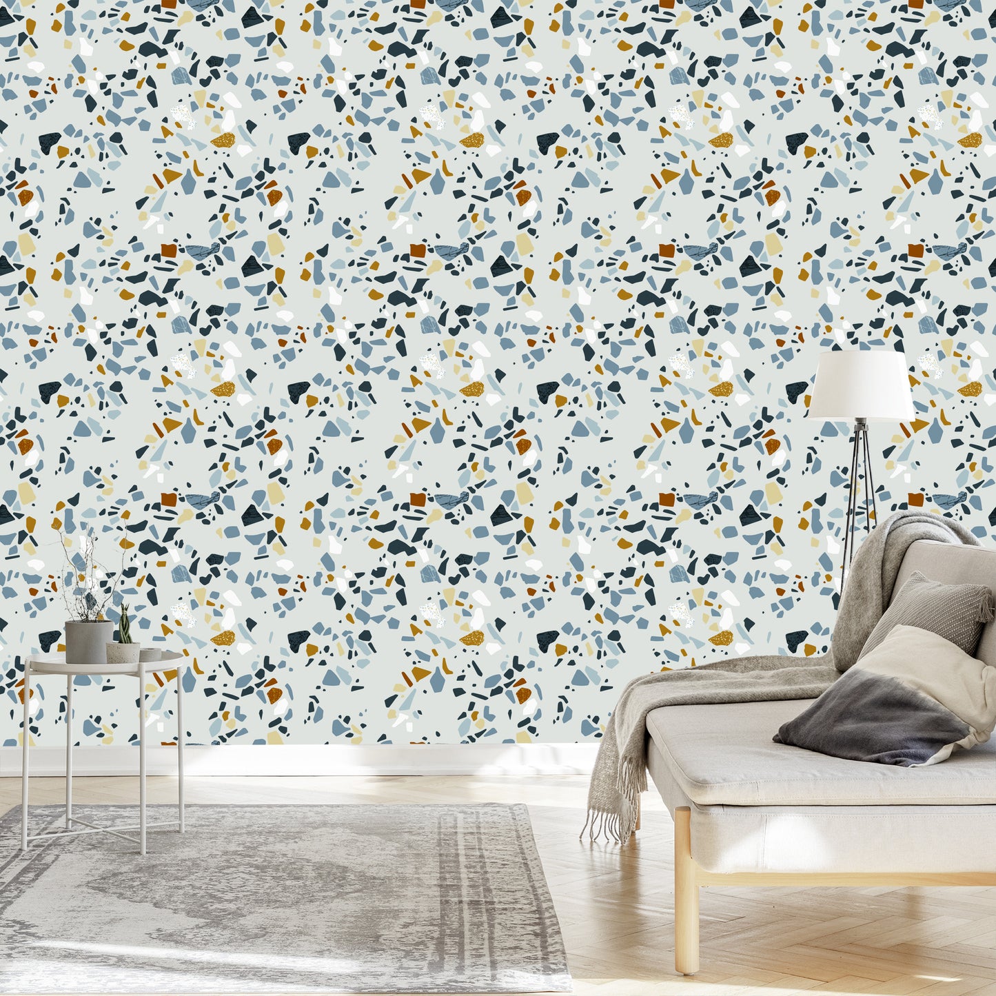 Wallpaper Colorful Terazzo
