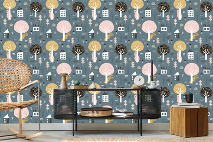 Wallpaper Bears, Trees, Plants