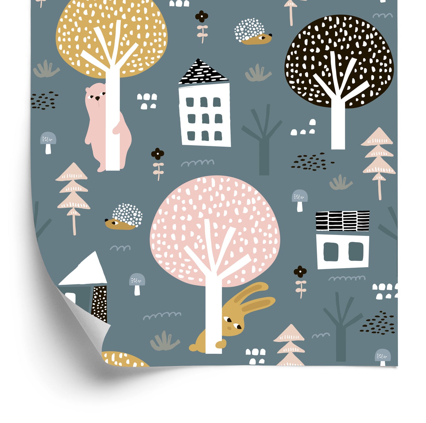 Wallpaper Bears, Trees, Plants