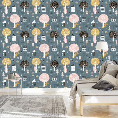 Wallpaper Bears, Trees, Plants