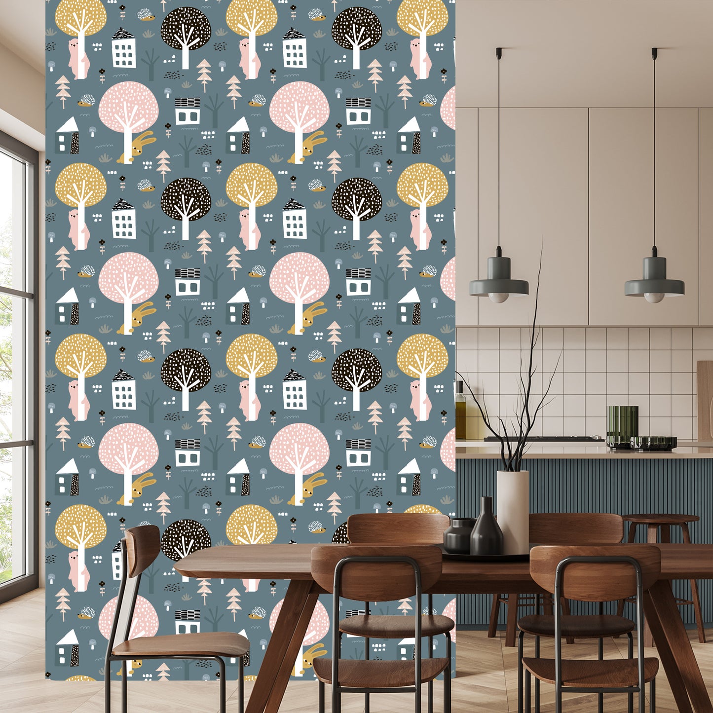 Wallpaper Bears, Trees, Plants