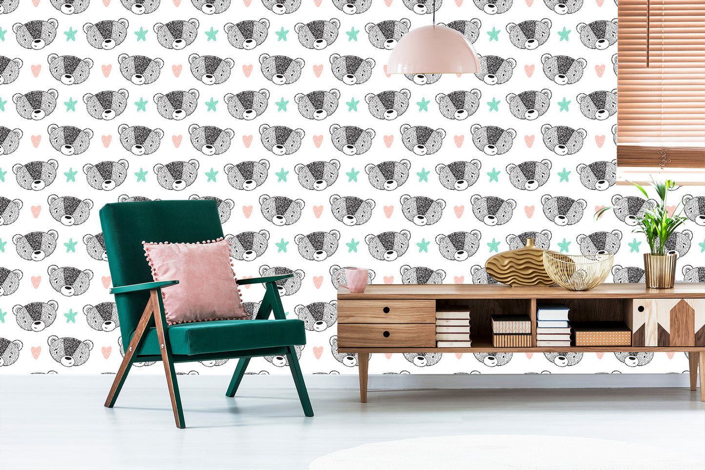 Wallpaper Friendly Bears