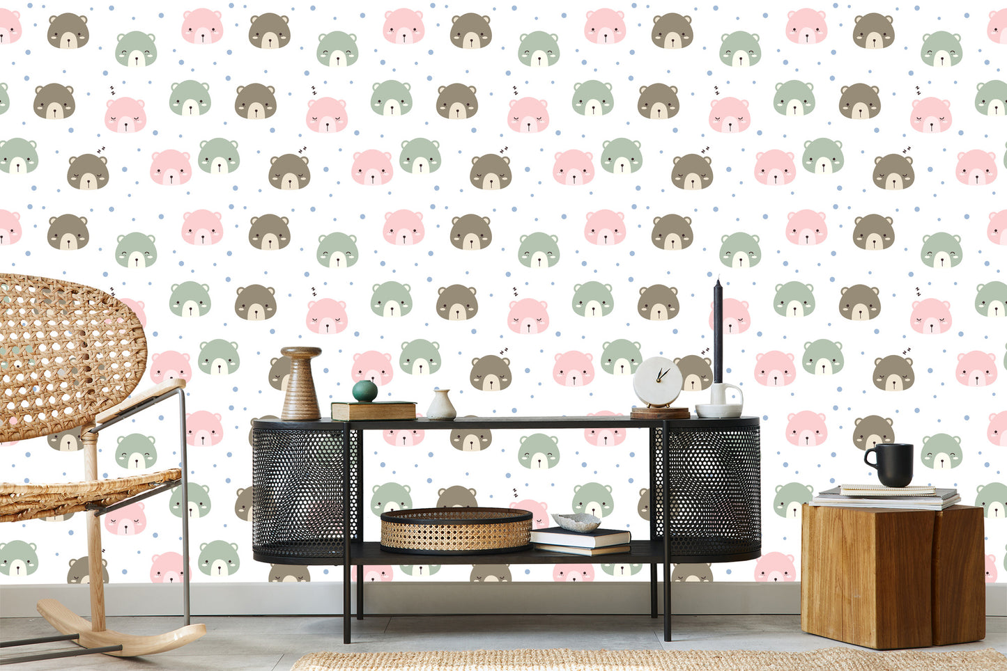 Wallpaper Pastel Bears