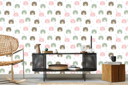 Wallpaper Pastel Bears
