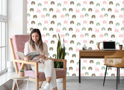 Wallpaper Pastel Bears
