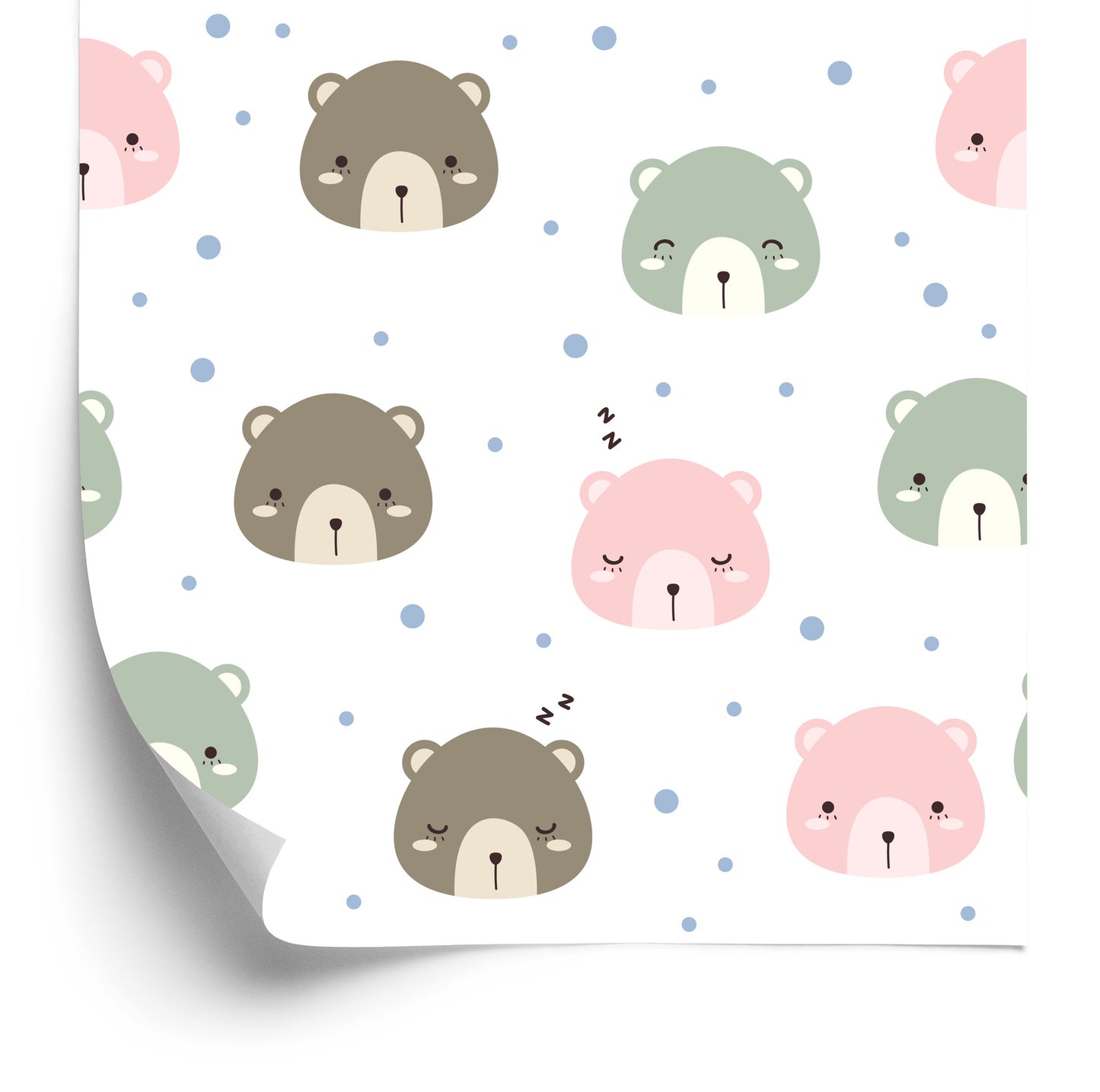 Wallpaper Pastel Bears