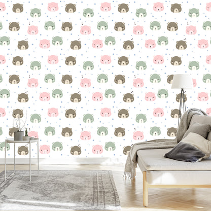Wallpaper Pastel Bears