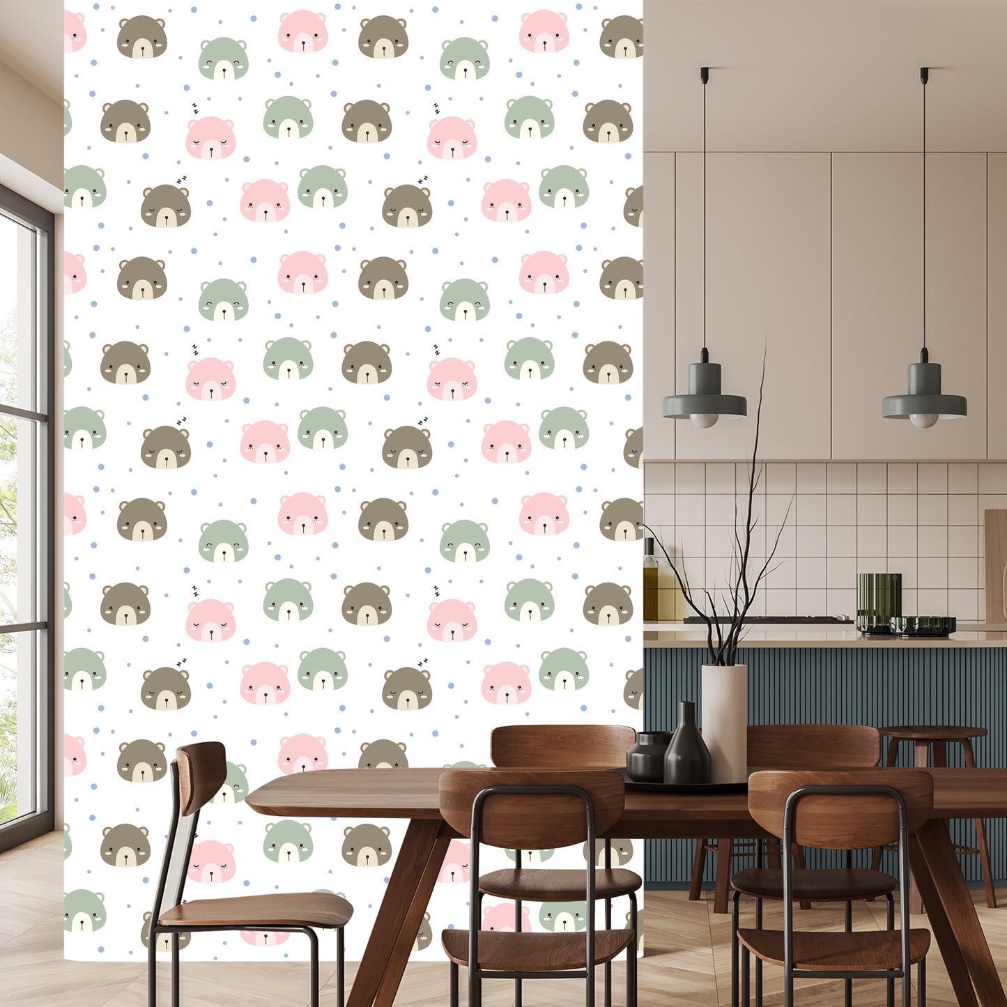 Wallpaper Pastel Bears