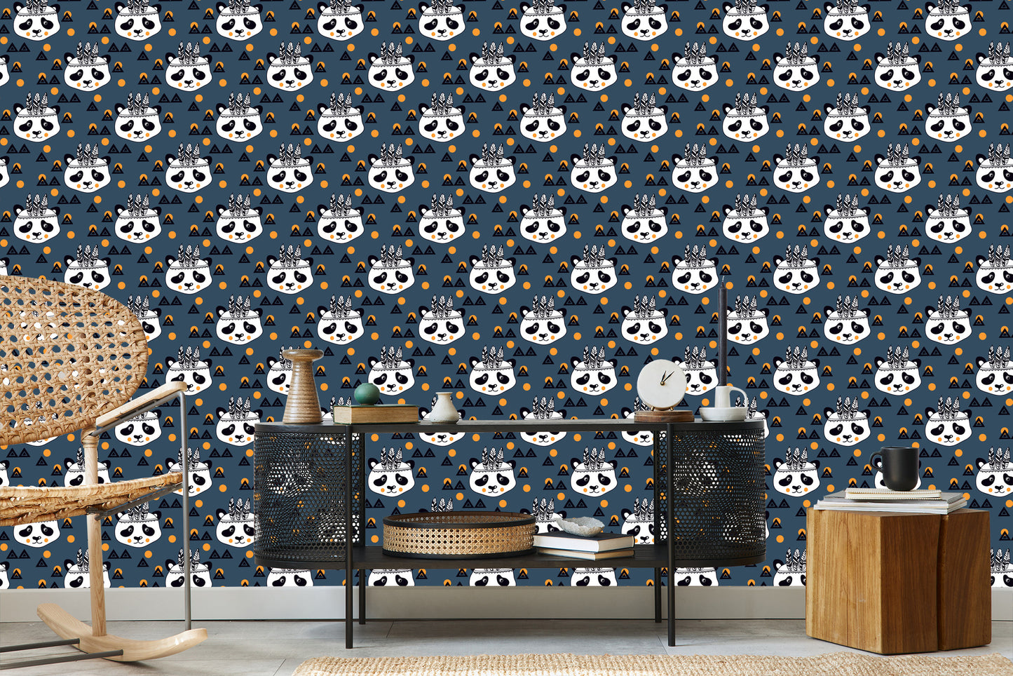 Wallpaper Panda Indians