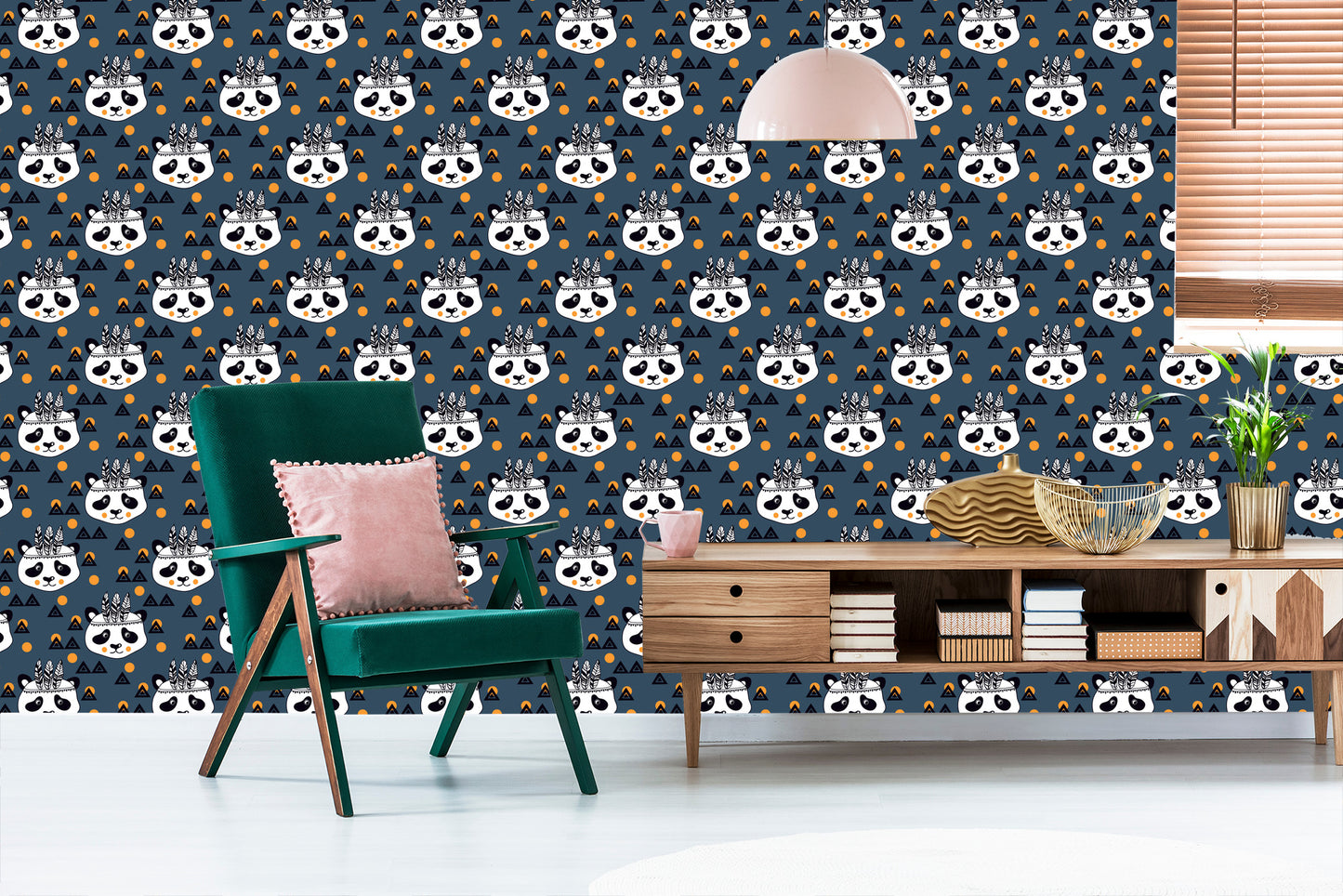Wallpaper Panda Indians