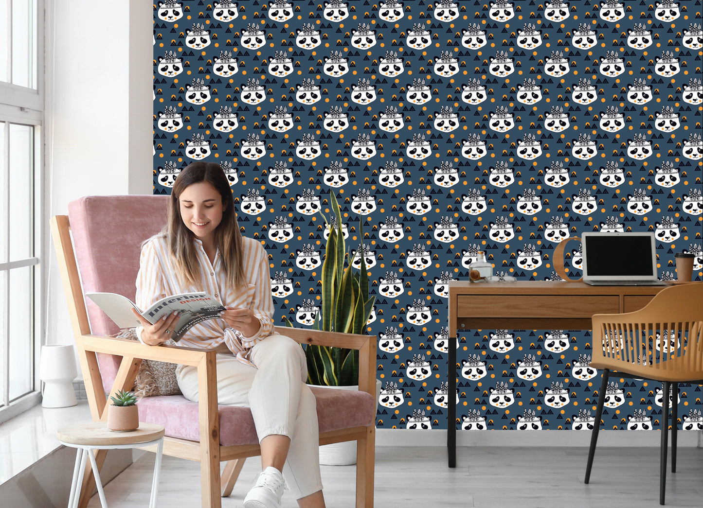 Wallpaper Panda Indians