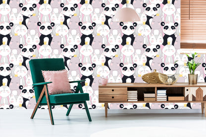 Wallpaper Animals In Crowns