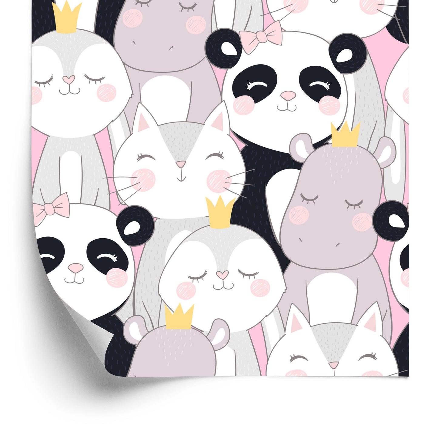 Wallpaper Animals In Crowns