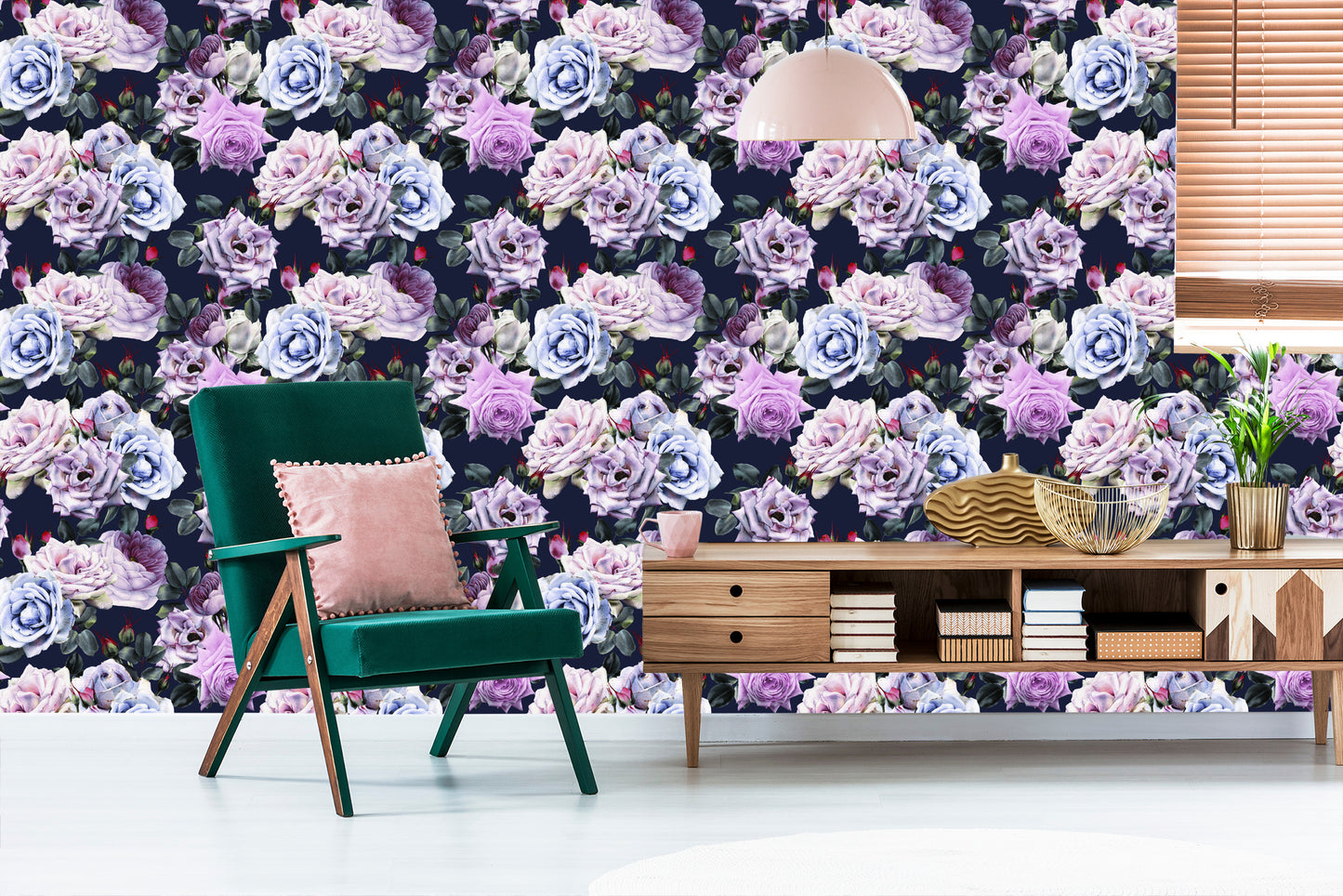 Wallpaper Roses In Dark Colours