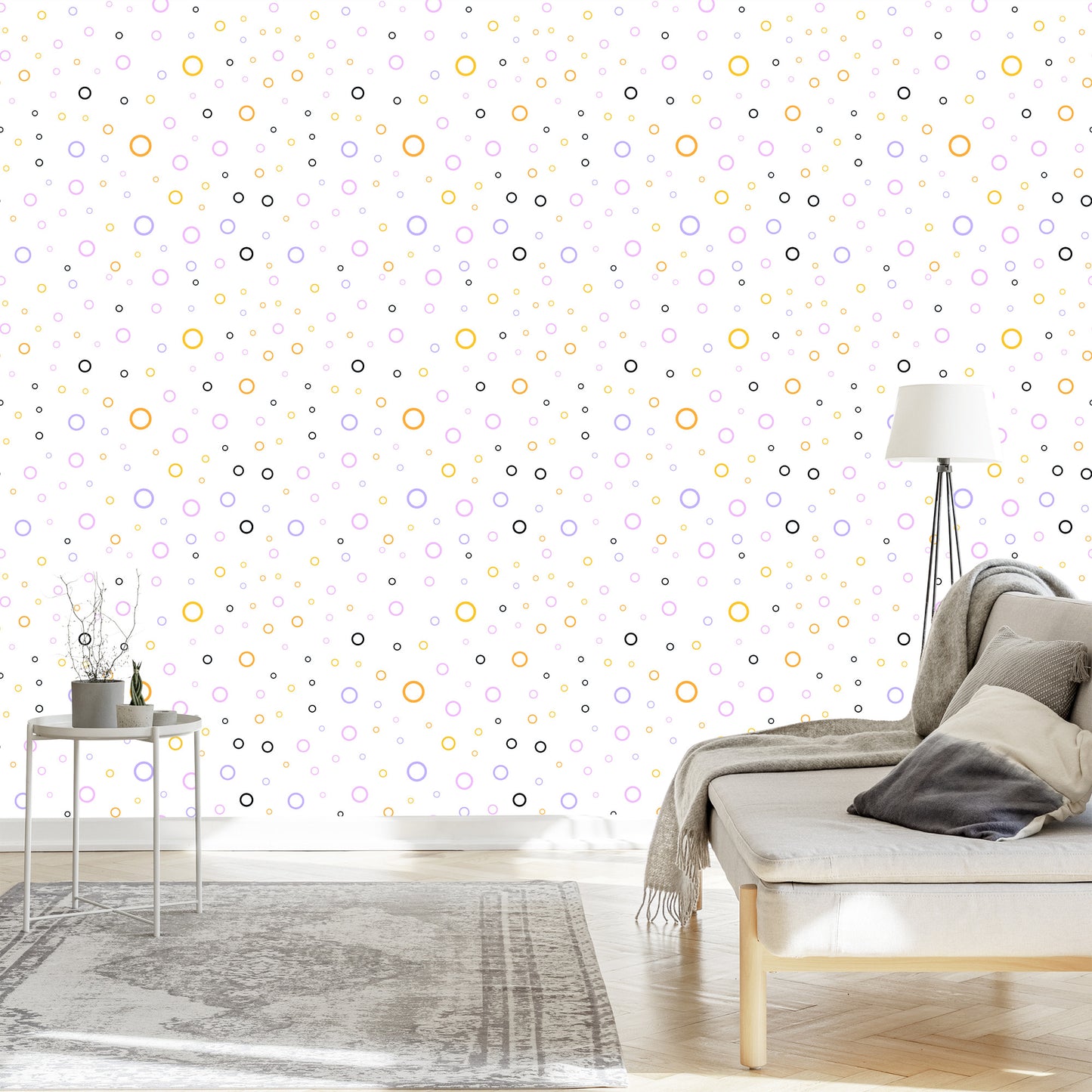 Wallpaper Delicate Circles