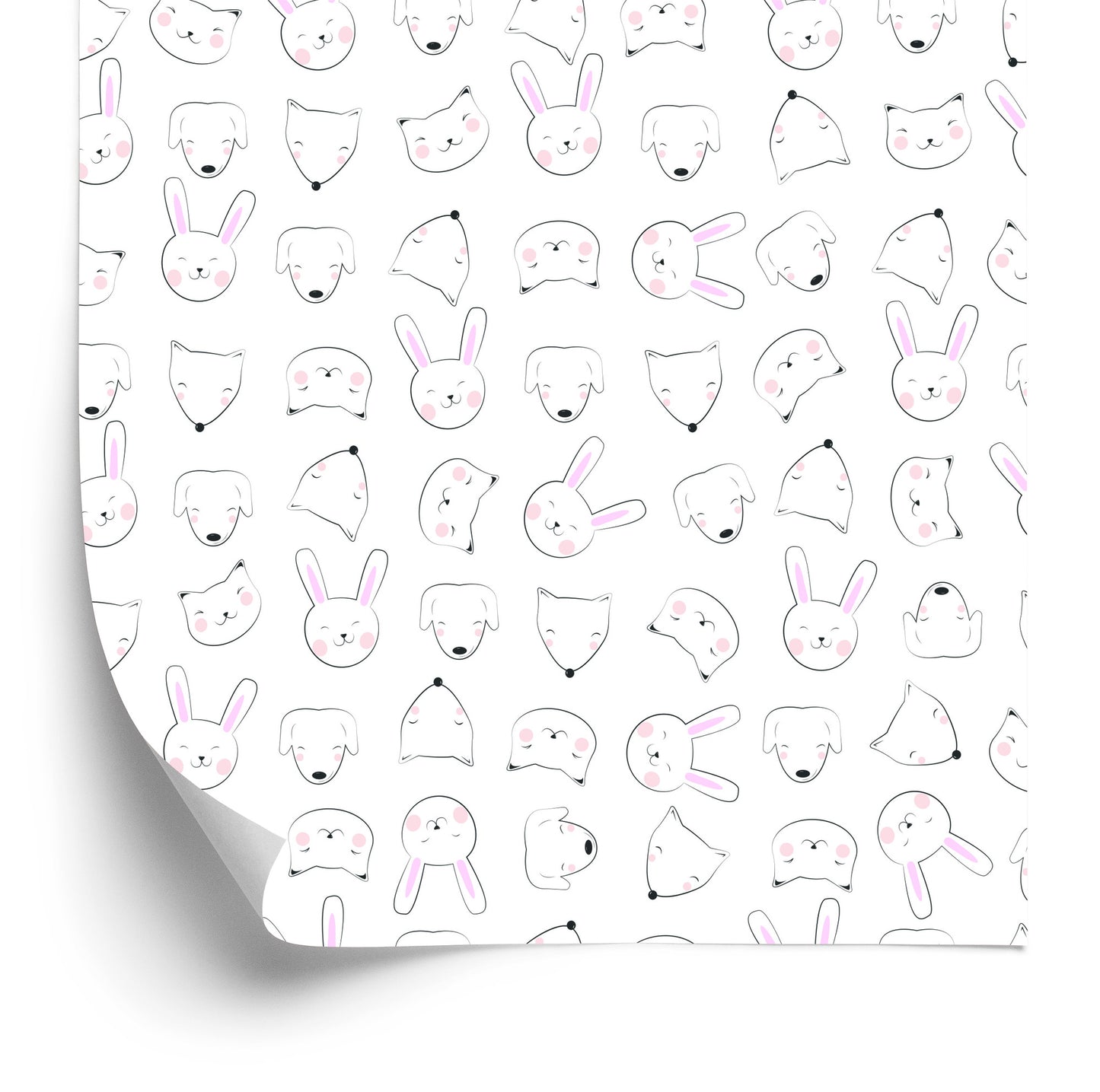 Wallpaper Rabbits And Dogs