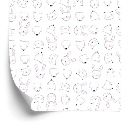 Wallpaper Rabbits And Dogs