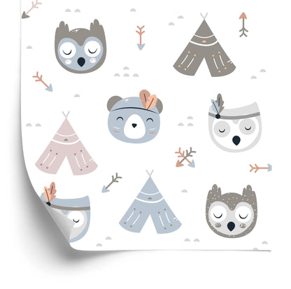 Wallpaper Aminals And Indians