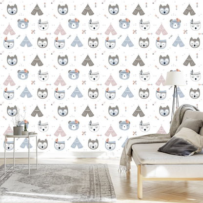 Wallpaper Aminals And Indians