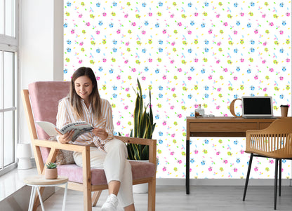 Wallpaper Colorful Owls
