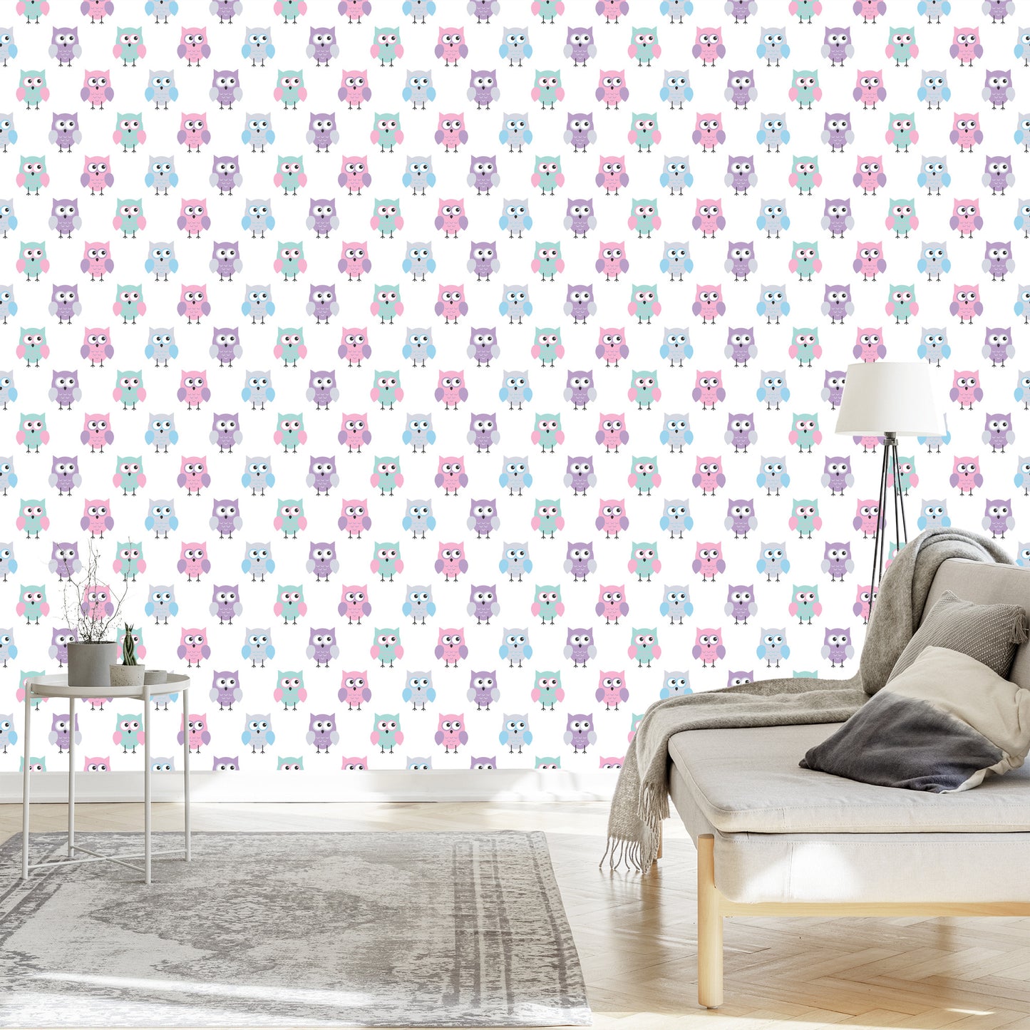 Wallpaper Sweet Owls