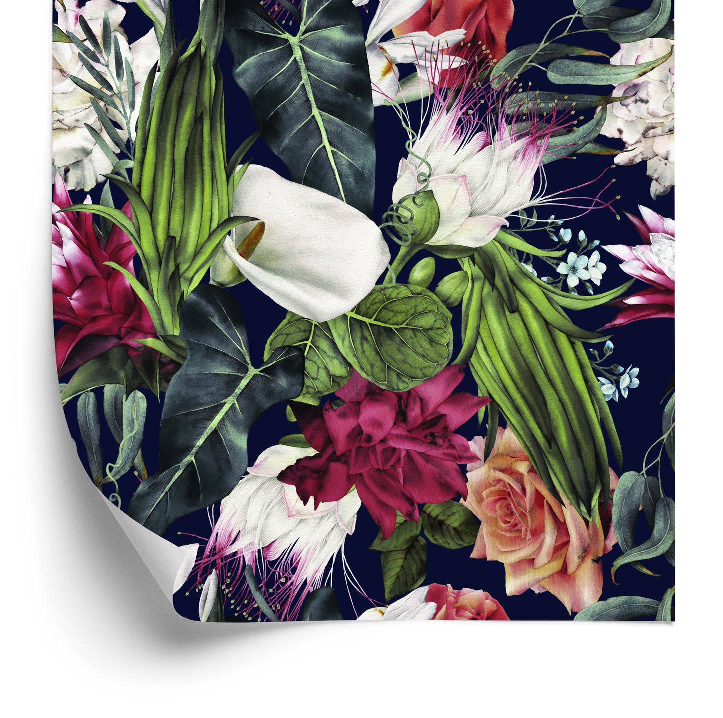 Wallpaper Colorful Flowers