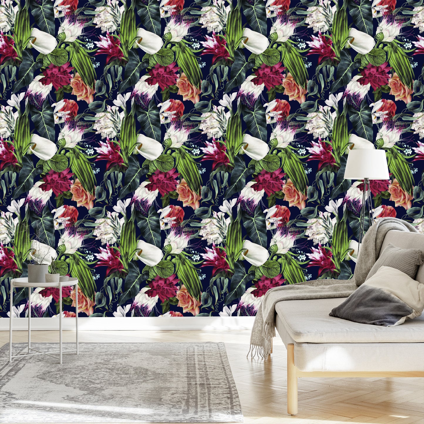 Wallpaper Colorful Flowers