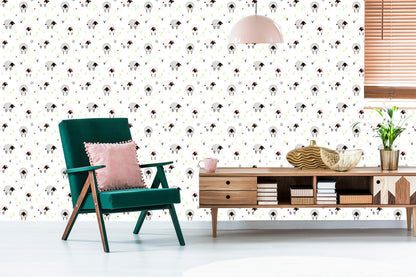 Wallpaper Sheeps On A Meadow