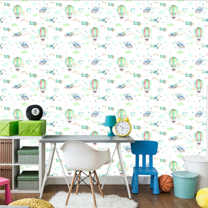 Wallpaper Balloons In The Middle Of Stars