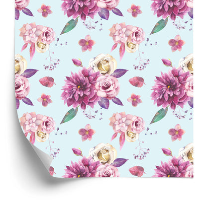 Wallpaper Vintage Style Bouquet Of Roses