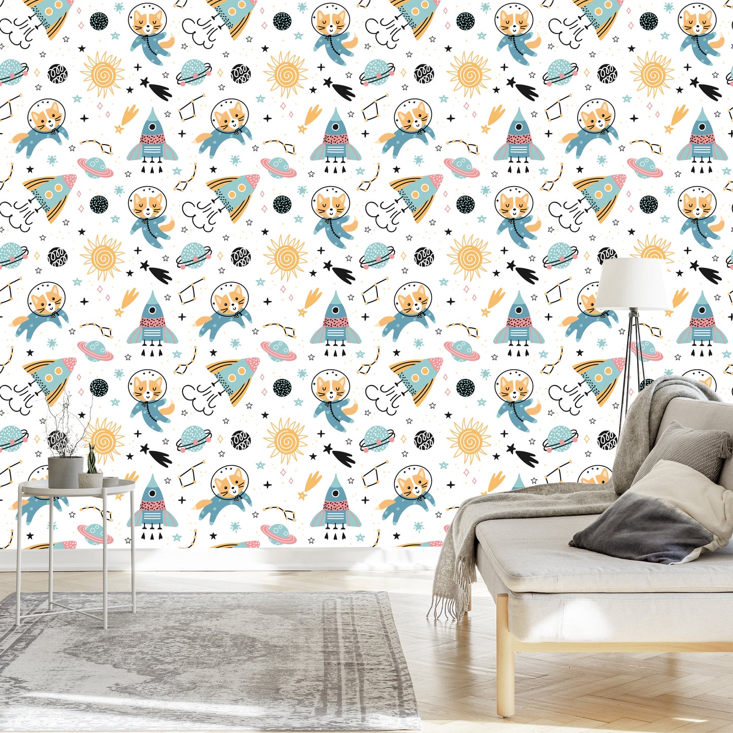 Wallpaper Fabulous Cat In Space