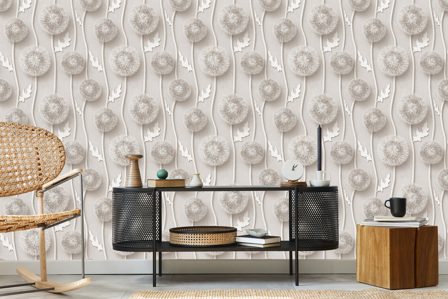 Wallpaper Spatial Dandelions