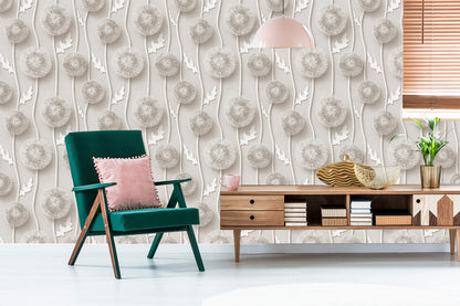 Wallpaper Spatial Dandelions
