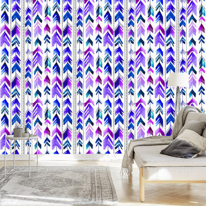 Wallpaper Painted Arrows