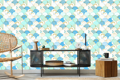 Wallpaper Patterned Coloured Balls