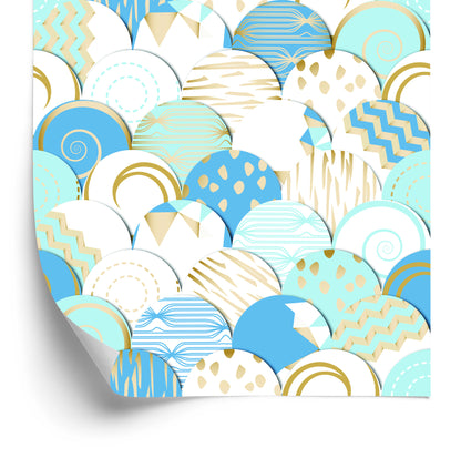 Wallpaper Patterned Coloured Balls