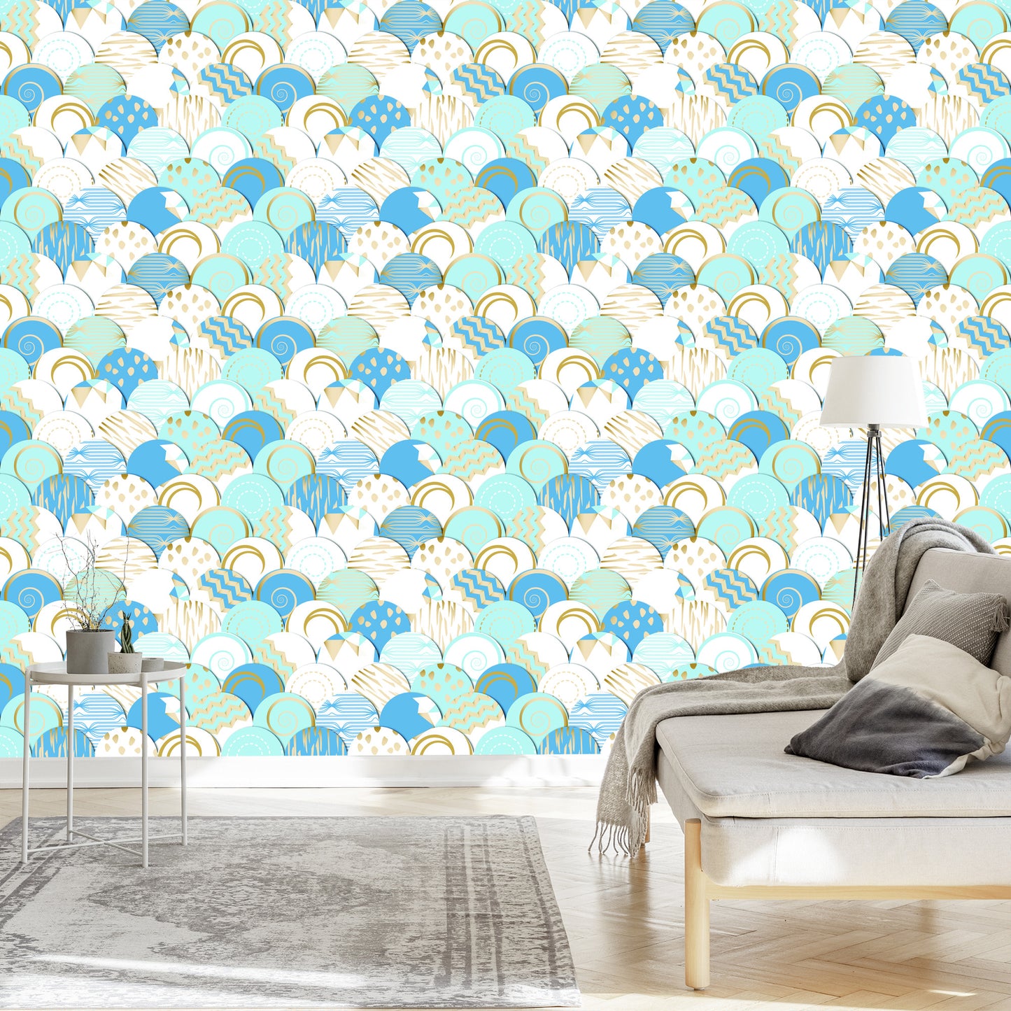 Wallpaper Patterned Coloured Balls