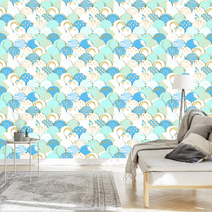 Wallpaper Patterned Coloured Balls