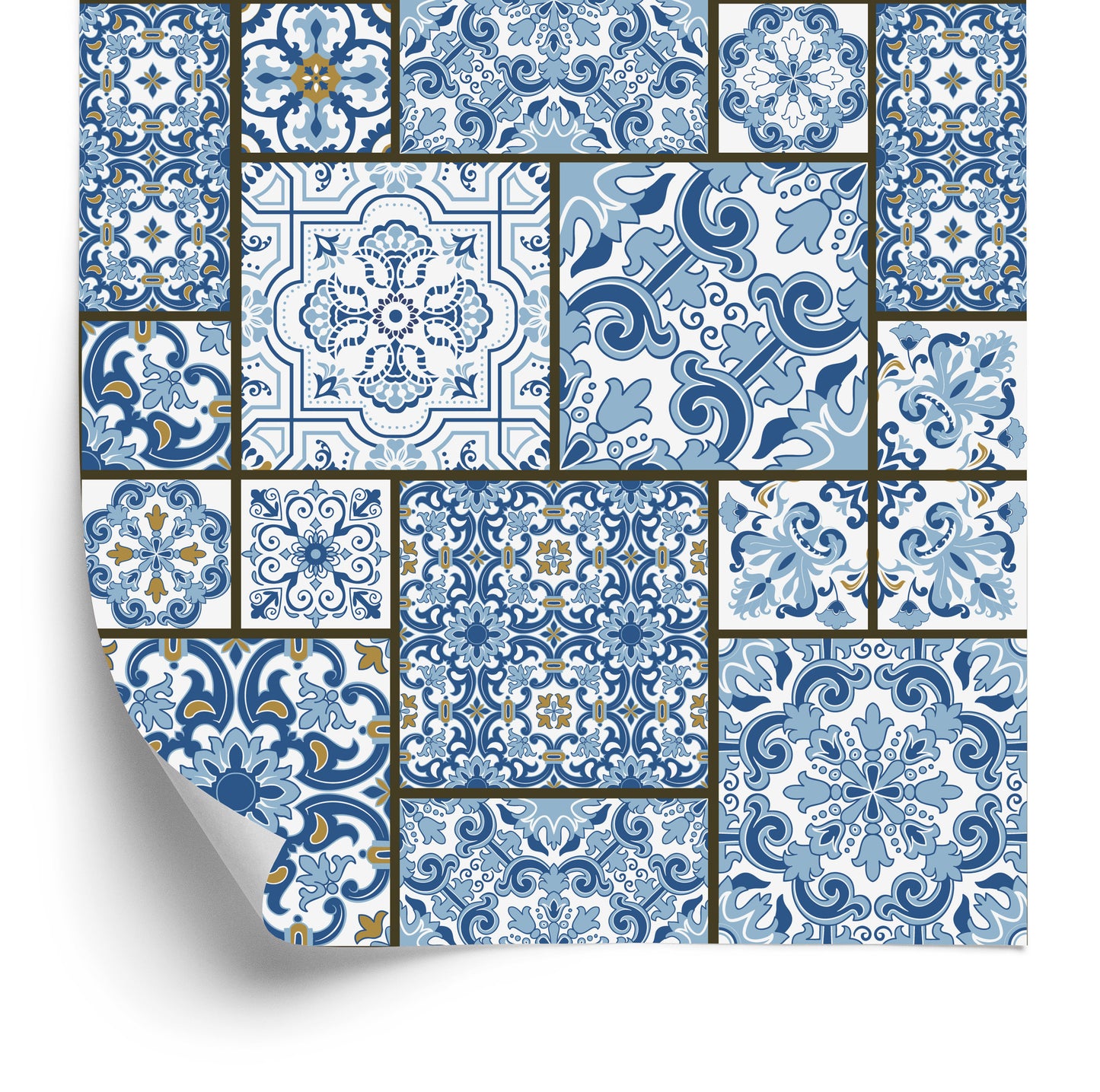 Wallpaper Traditional Spanish Mosaic