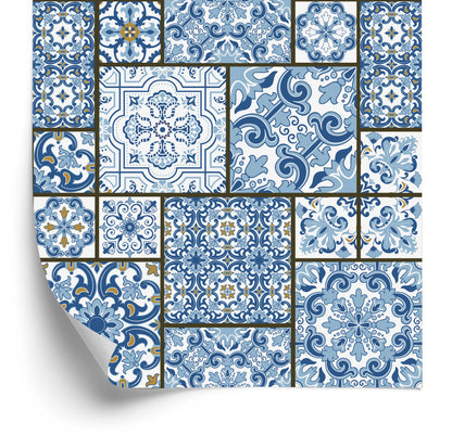 Wallpaper Traditional Spanish Mosaic