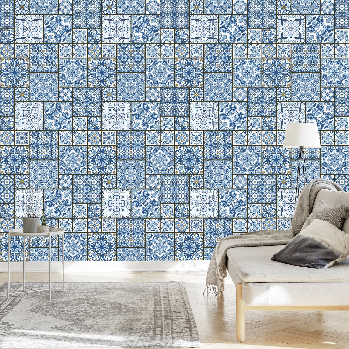 Wallpaper Traditional Spanish Mosaic