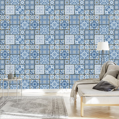 Wallpaper Traditional Spanish Mosaic
